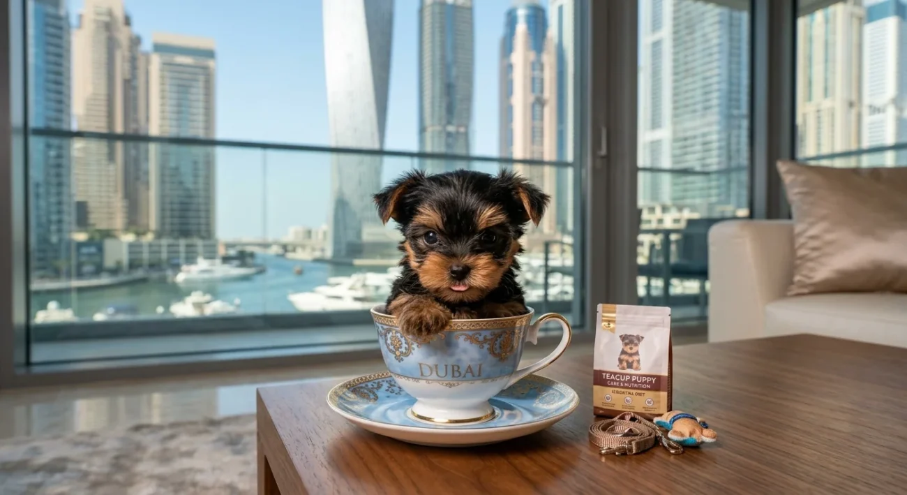 Buying Teacup Puppies in Dubai Price, Care & Health Guide